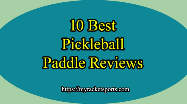 pickleball paddle reviews