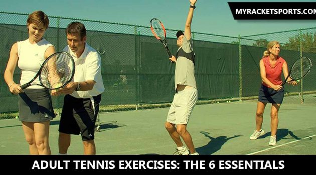 Adult Tennis Exercises