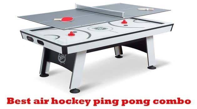 best air hockey ping pong table combo