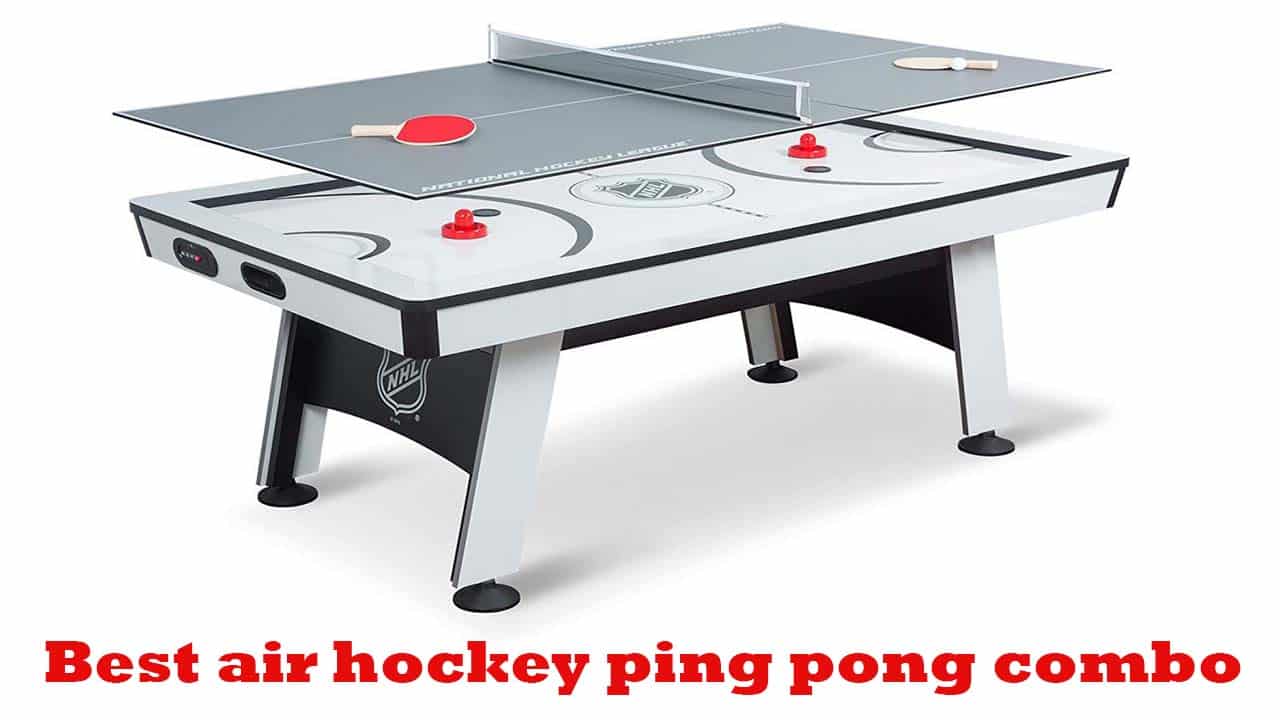 Best air hockey ping pong table combo 2022