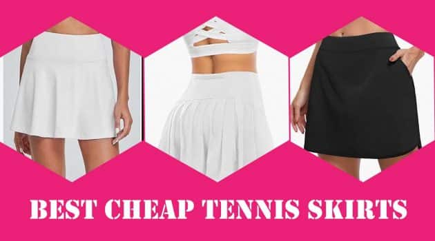 best cheap tennis skirts