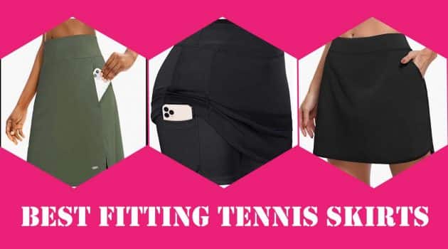 best fitting tennis skirt