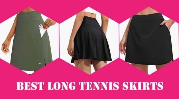 best long tennis skirts