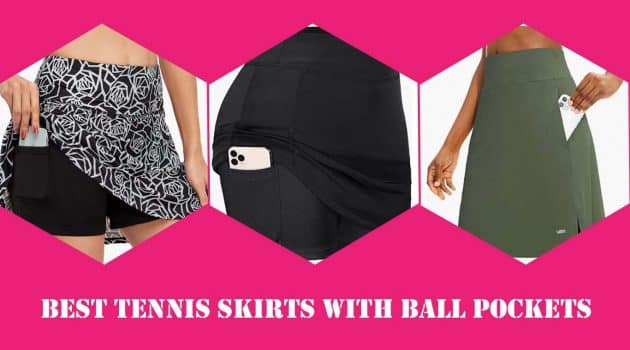 best tennis skirts with ball pockets