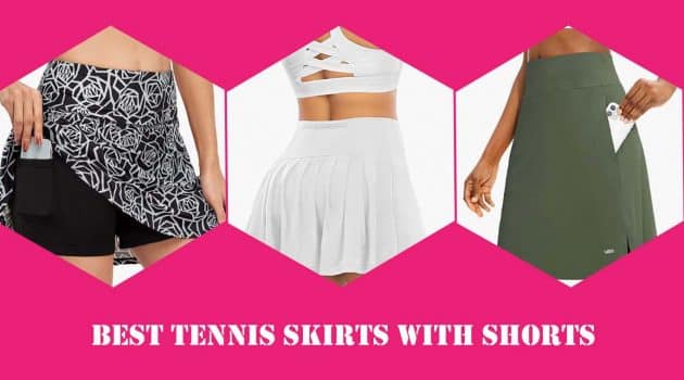 best tennis skirts with shorts