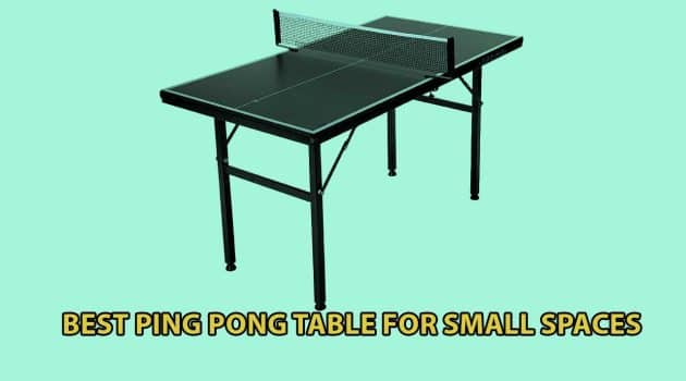 best ping pong table for small spaces