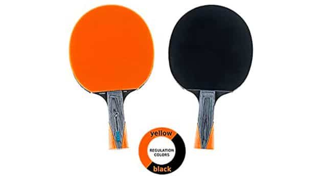 best ping pong paddle for spin