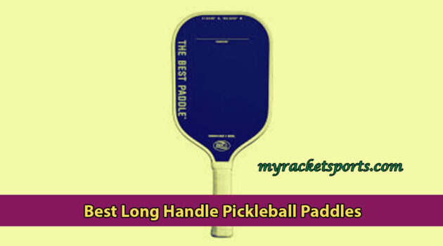 Best Long Handle Pickleball Paddles