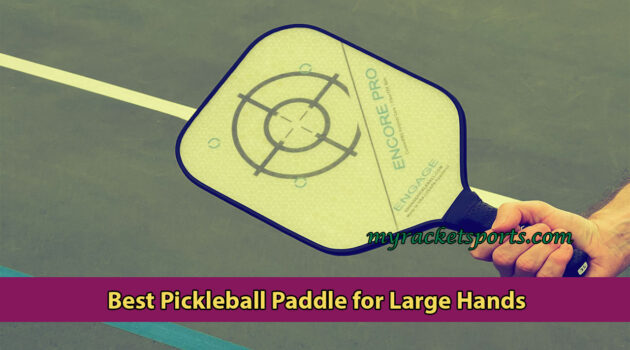 Best Pickleball Paddle for Large Hands