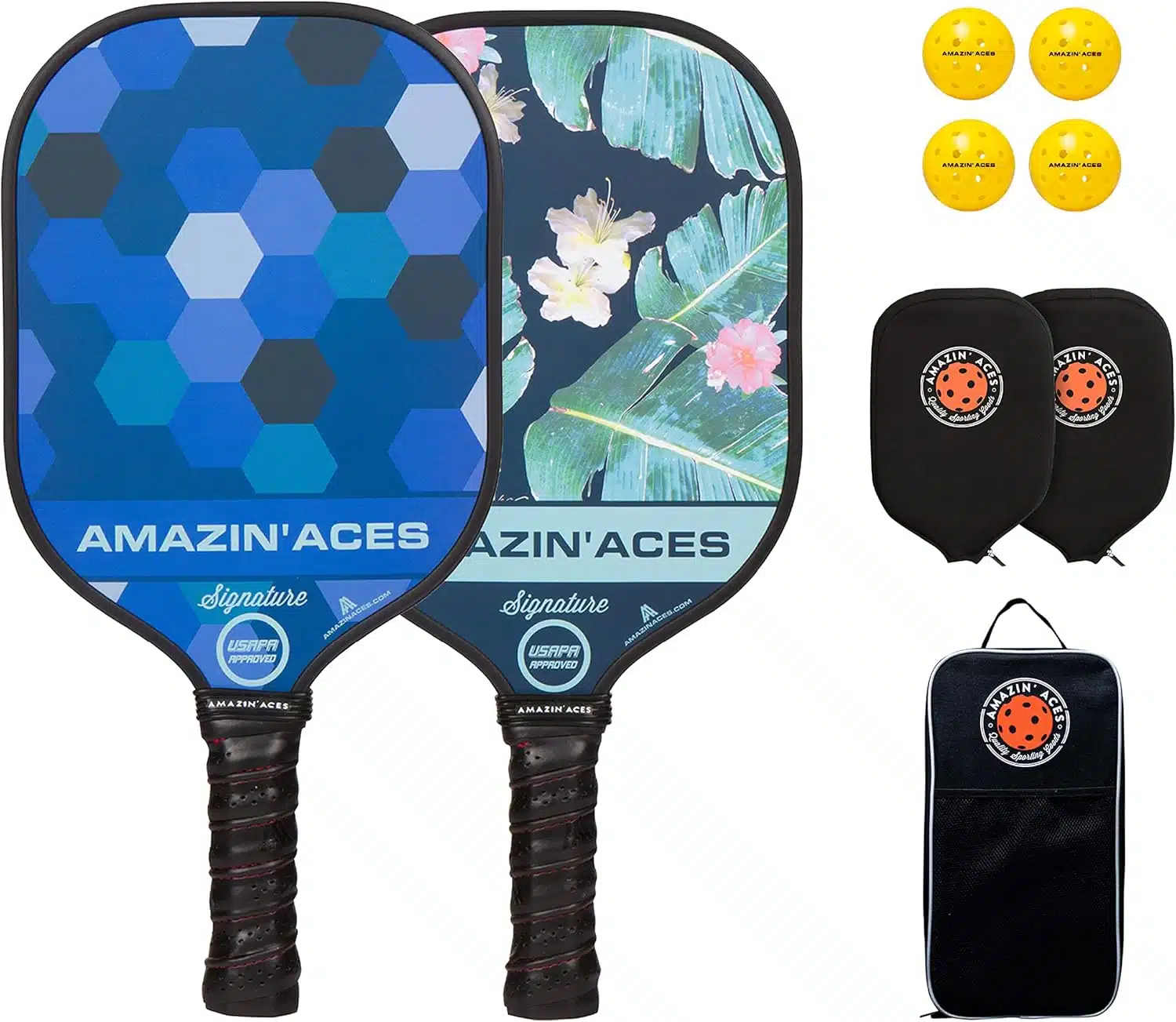 Amazin' Aces Graphite Pickleball Paddles