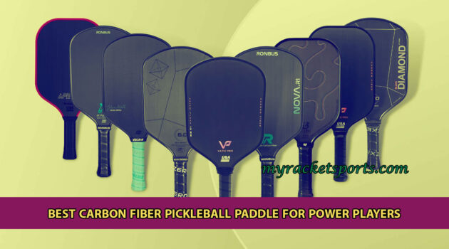 best carbon fiber pickleball paddle for power players