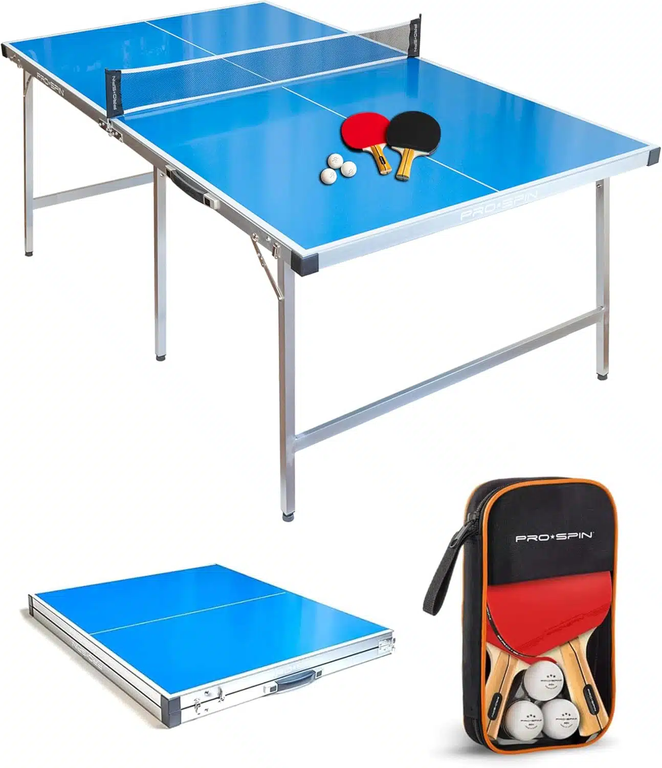 PRO SPIN Compact Ping Pong Table