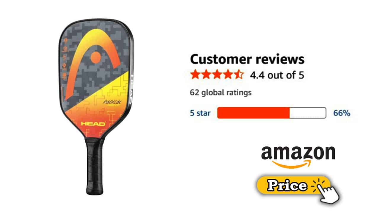 head radical nite pickleball paddle