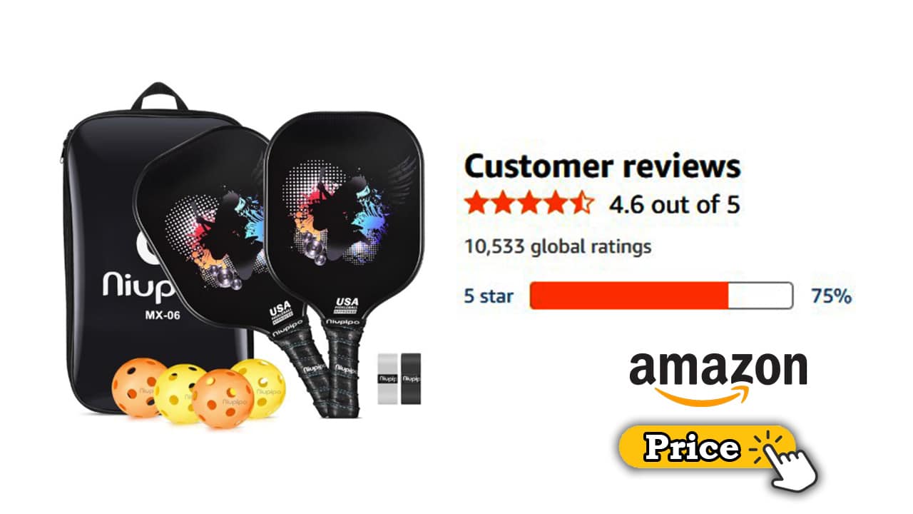 Niupipo Pickleball Paddle Set of 2 Niupipo Pickleball Paddle Set of 2