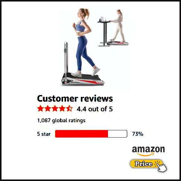 Egofit Walker Pro Smallest Under Desk Treadmill