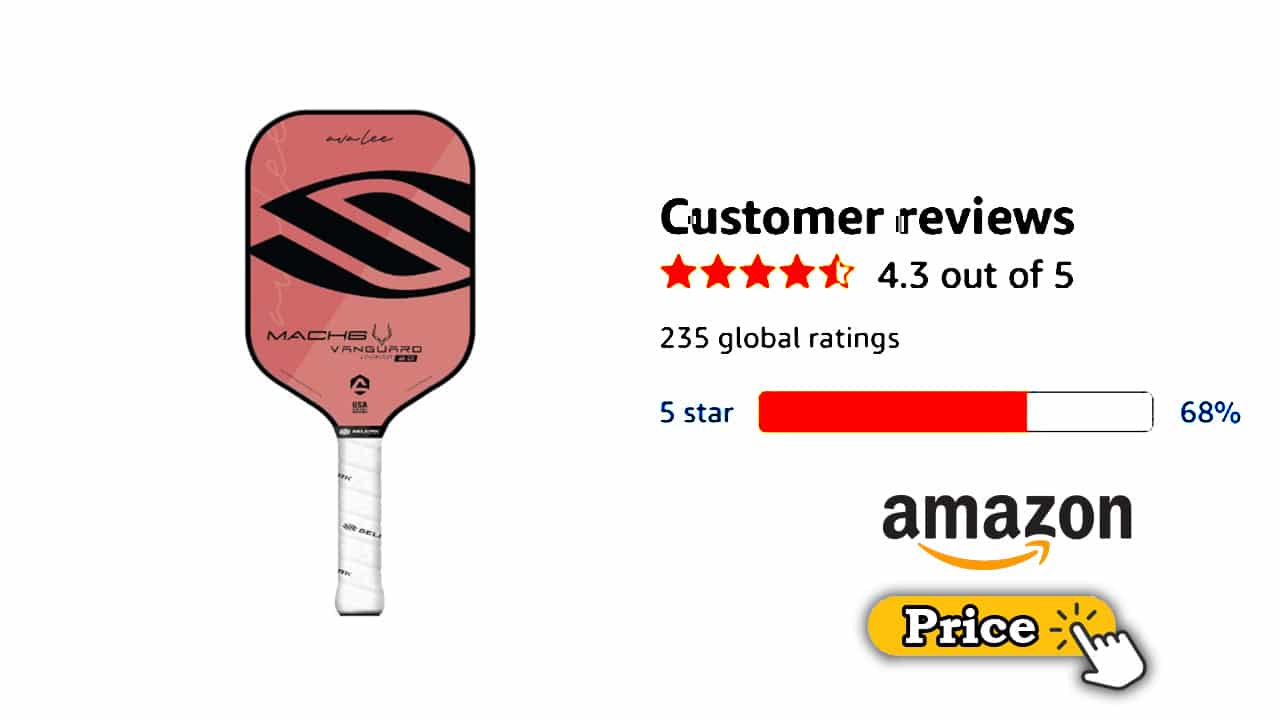 Selkirk Vanguard 2.0 Mach 6 Pickleball Paddle