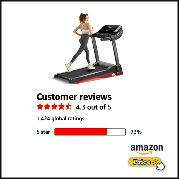 UMAY Home Folding Treadmill