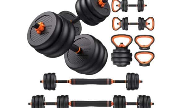 Best Adjustable Dumbbell Barbell Set