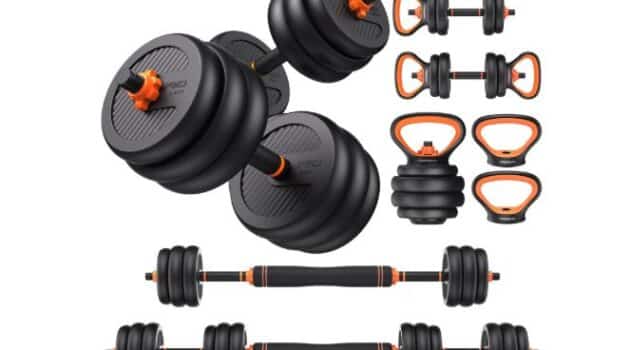 Best Barbell and Dumbbell Set