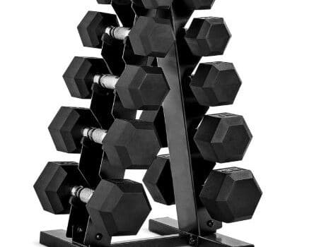Best Home Dumbbell Set With Rack