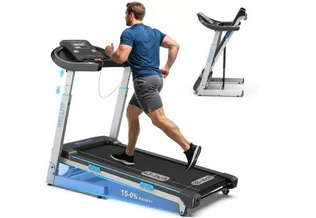 WELLFIT Auto Incline Folding Treadmill WELLFIT Auto Incline Folding Treadmill