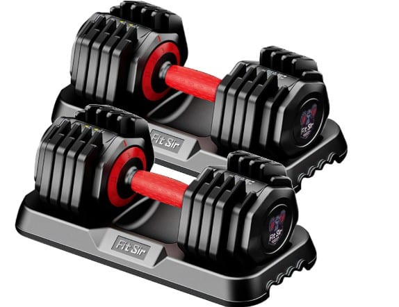 Fit Sir Adjustable Dumbbell Set
