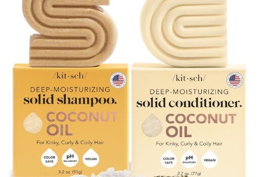 Kitsch Coconut Oil Shampoo and Conditioner Set Review