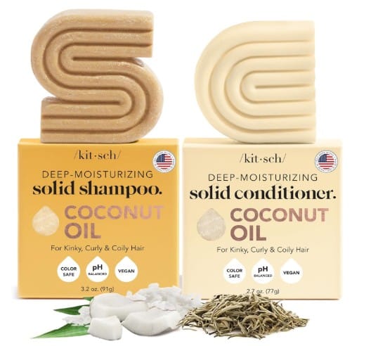 Kitsch Coconut Oil Shampoo and Conditioner Set Review