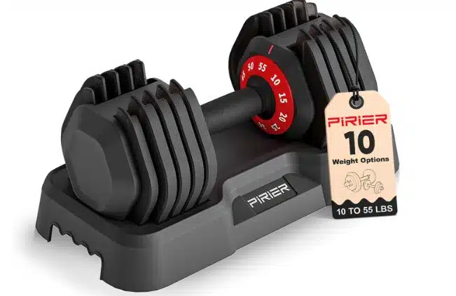 PIRIER Adjustable Dumbbell Set