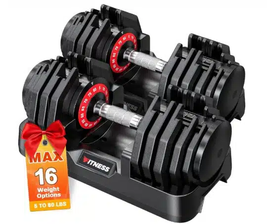 Rendpas Adjustable Dumbbells Set of 2