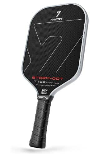 YVmove Raw Carbon Fiber Pickleball Paddle Review