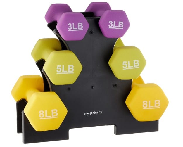 Amazon Basics Neoprene Dumbbell set Amazon Basics Neoprene Dumbbell set