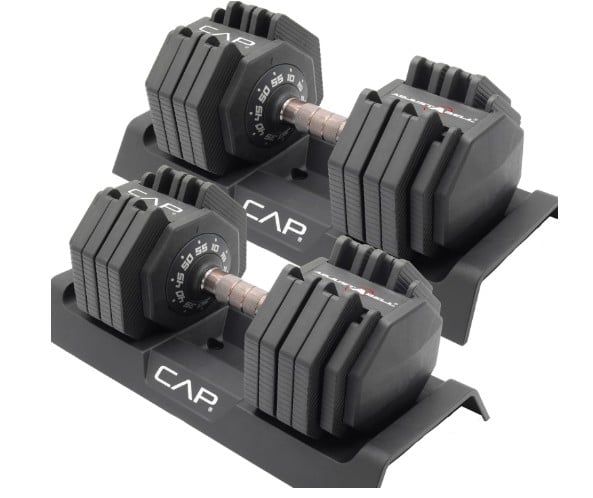 CAP Barbell Adjustable Dumbbell Set