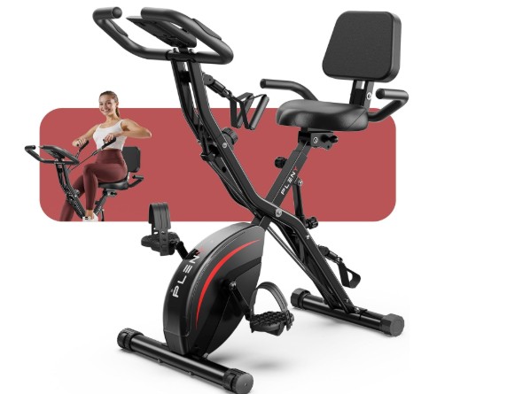 PLENY Folding Exercise Bike